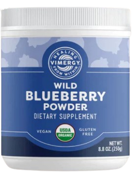 Bột Việt Quất Dại Hữu Cơ Vimergy 250g